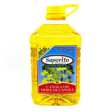 Saporito Canola Oil 3 L